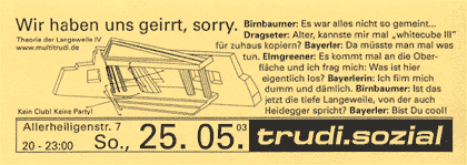 Flyer04 Birnbaumer: Es war alles nicht so gemeint...