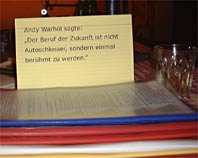 Warhol und der Beruf der Zukunft