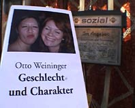 Weininger Geschlecht und Charakter vor trudi.sozial