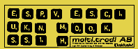 Scrabble from swedish words