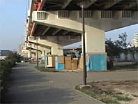 dwellings under highway