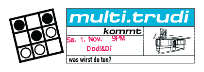 Flyer Trudi Dodi + Di