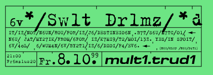 Flyer - multi.trudi -	Swit Drimz